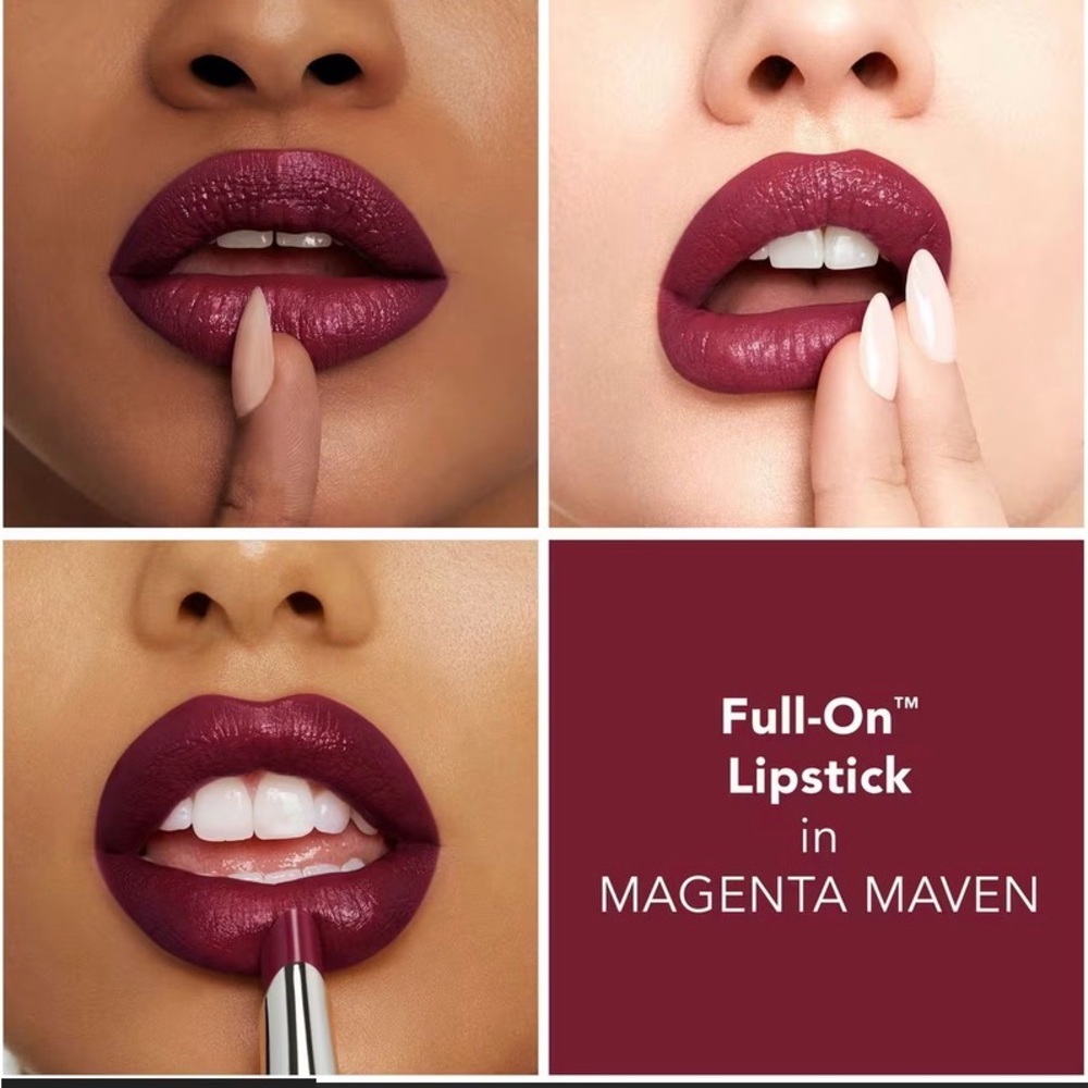 Buxom MAGENTA MAVEN satin plump Full-On Lipstick